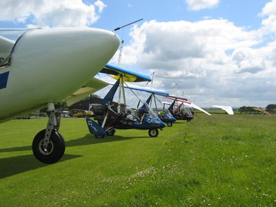 Fly-UK - All lined up at Eaglescott