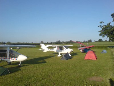 Camping at Over Farm