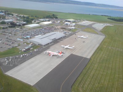 Departing Inverness Airport