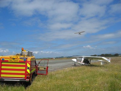 Control problems at Caernarfon