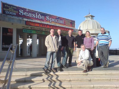 The Group at Cromer Pier